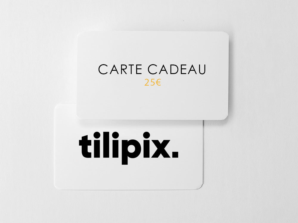 Carte cadeau virtuelle - Tilipix