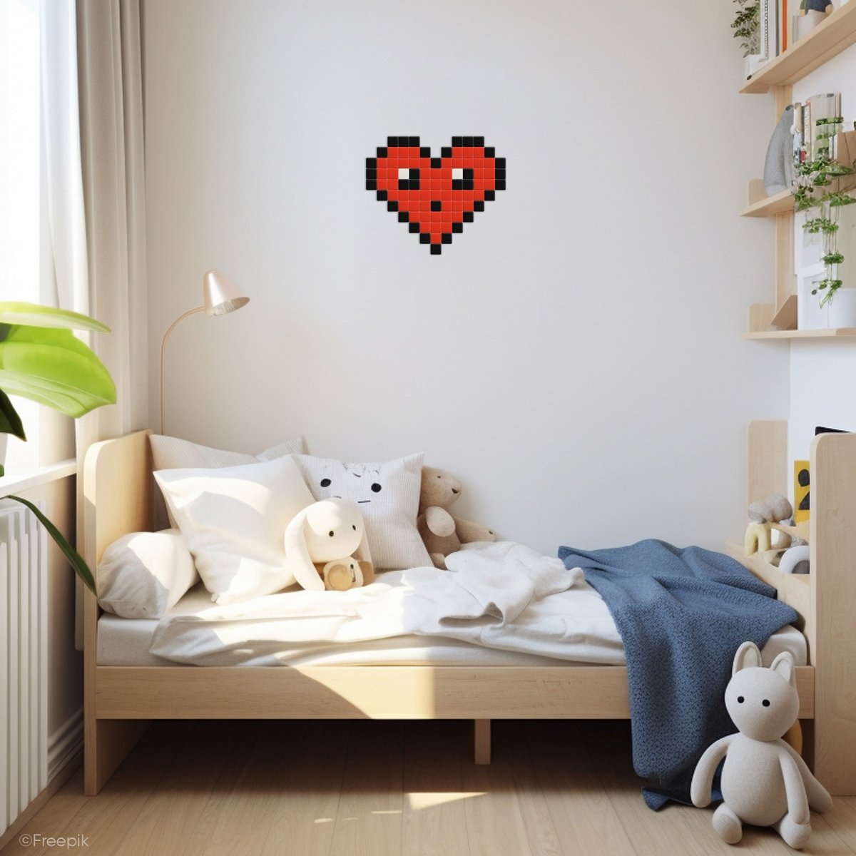 Coeur kawaii - Tilipix