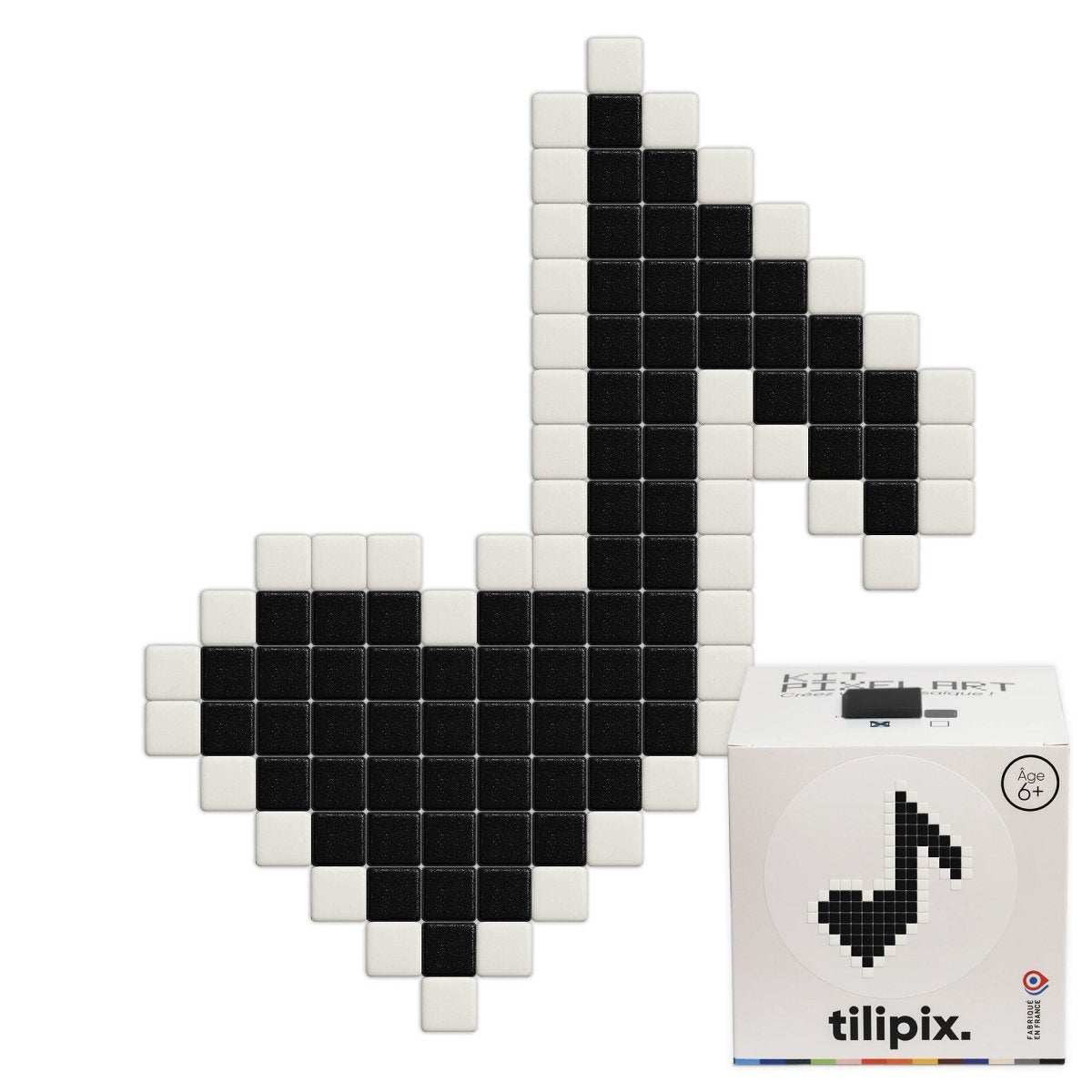 Coeur note de musique - Tilipix