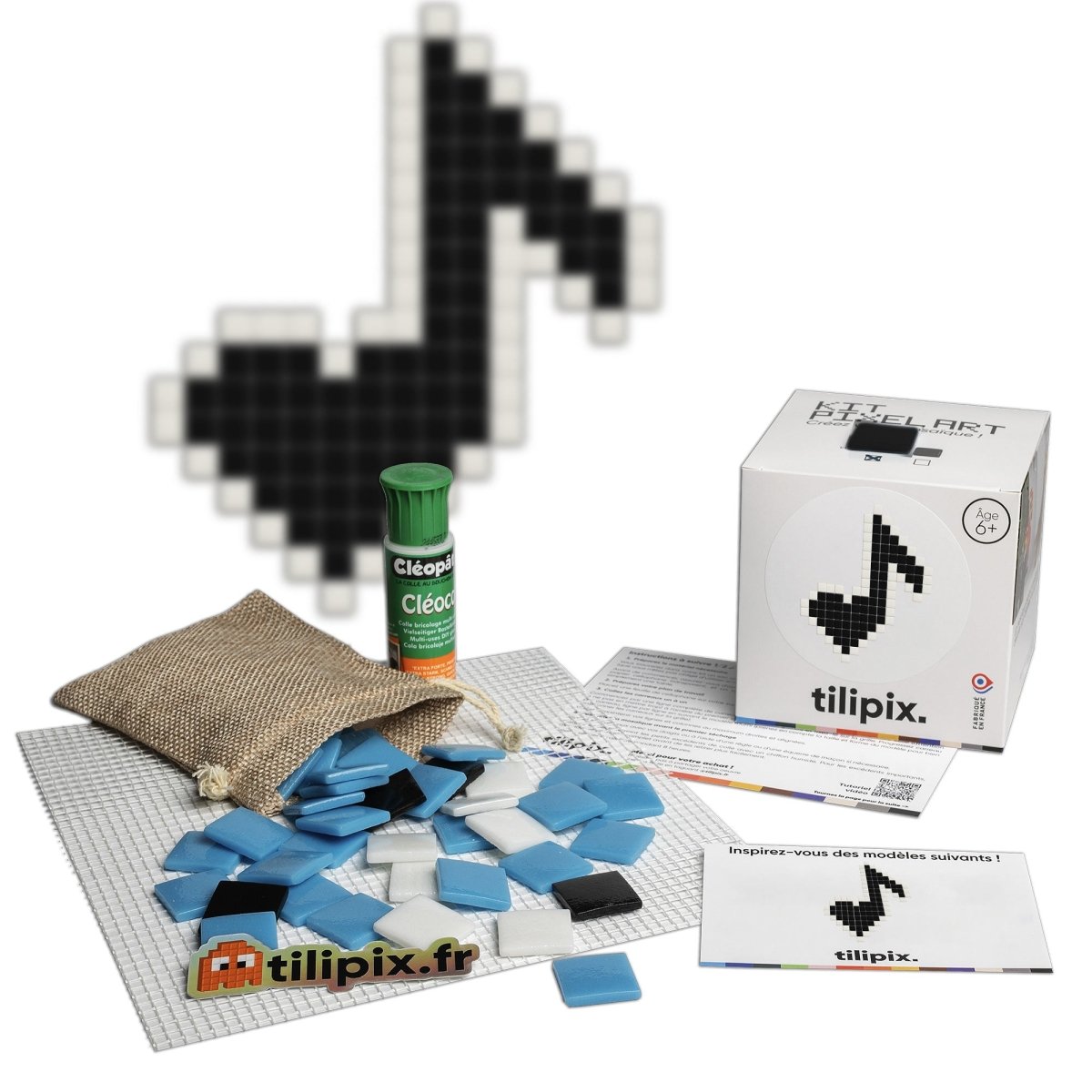 Coeur note de musique - Tilipix