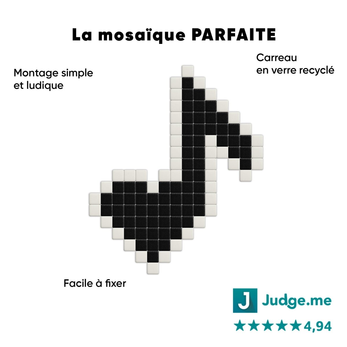 Coeur note de musique - Tilipix