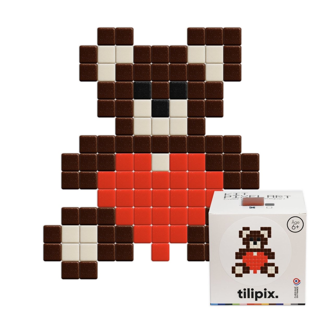 Coeur nounours - Tilipix