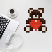 Coeur nounours - Tilipix