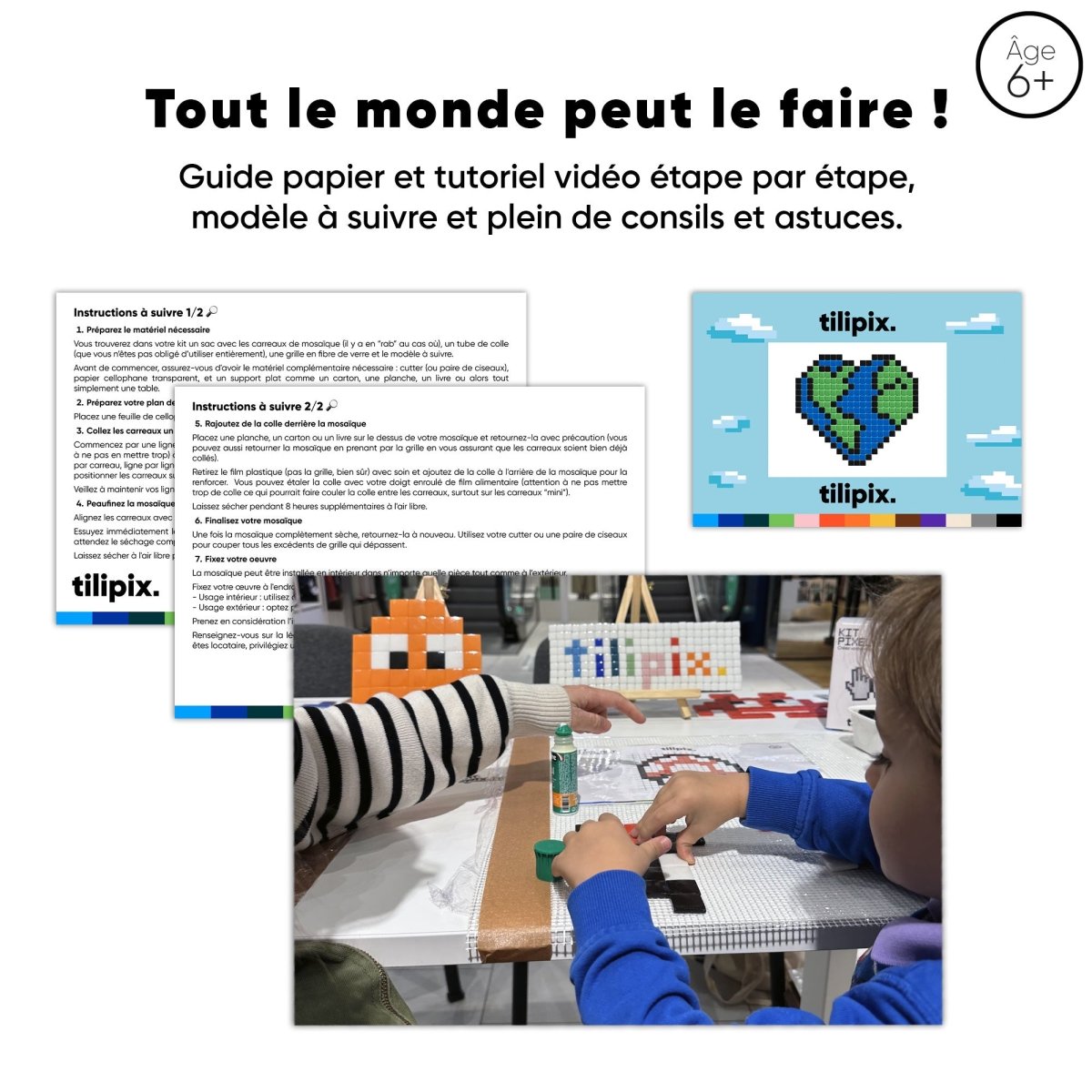 Coeur planète Terre - Tilipix