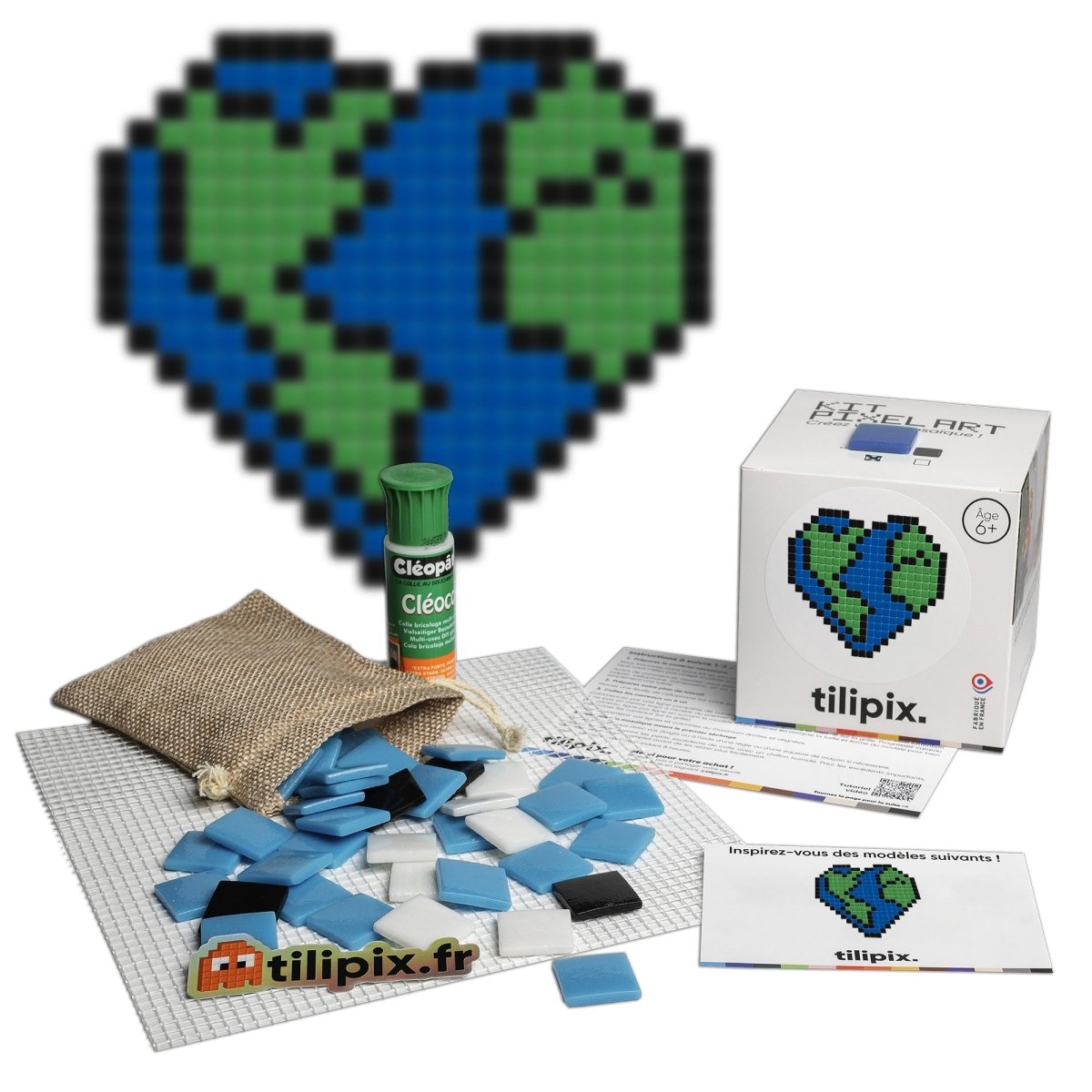 Coeur planète Terre - Tilipix