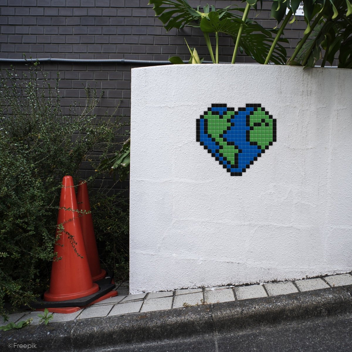 Coeur planète Terre - Tilipix