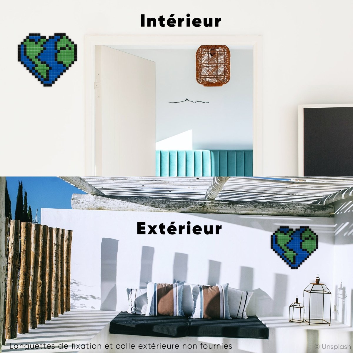 Coeur planète Terre - Tilipix