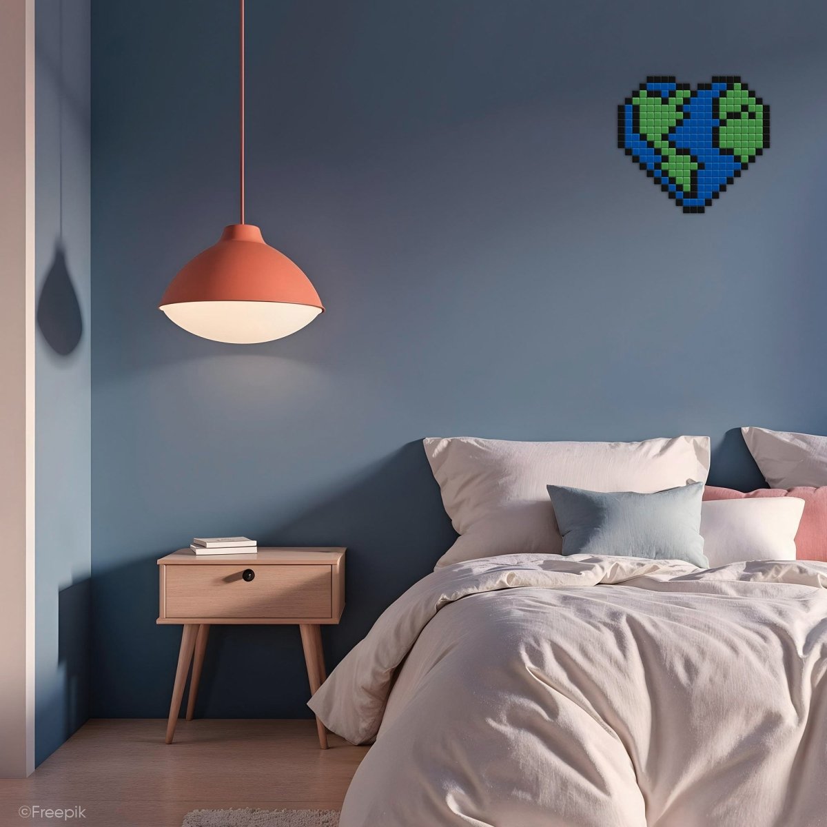 Coeur planète Terre - Tilipix