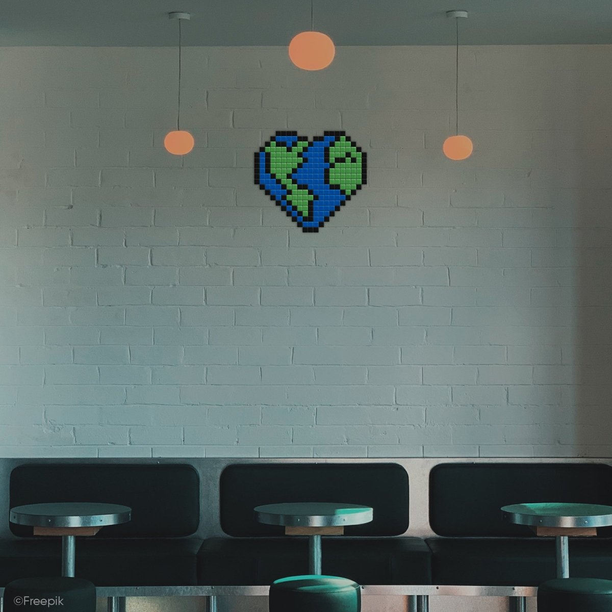 Coeur planète Terre - Tilipix