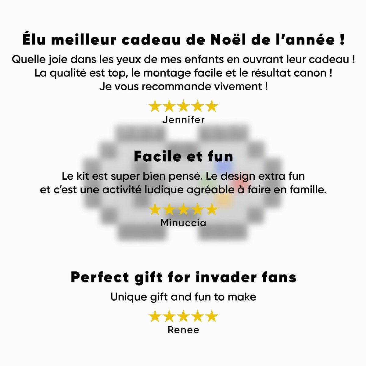 Kit mosaïque "8 bits" - Tilipix