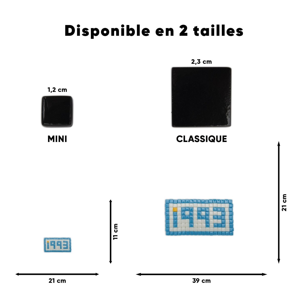 Kit mosaïque "À jamais les premiers" - Tilipix