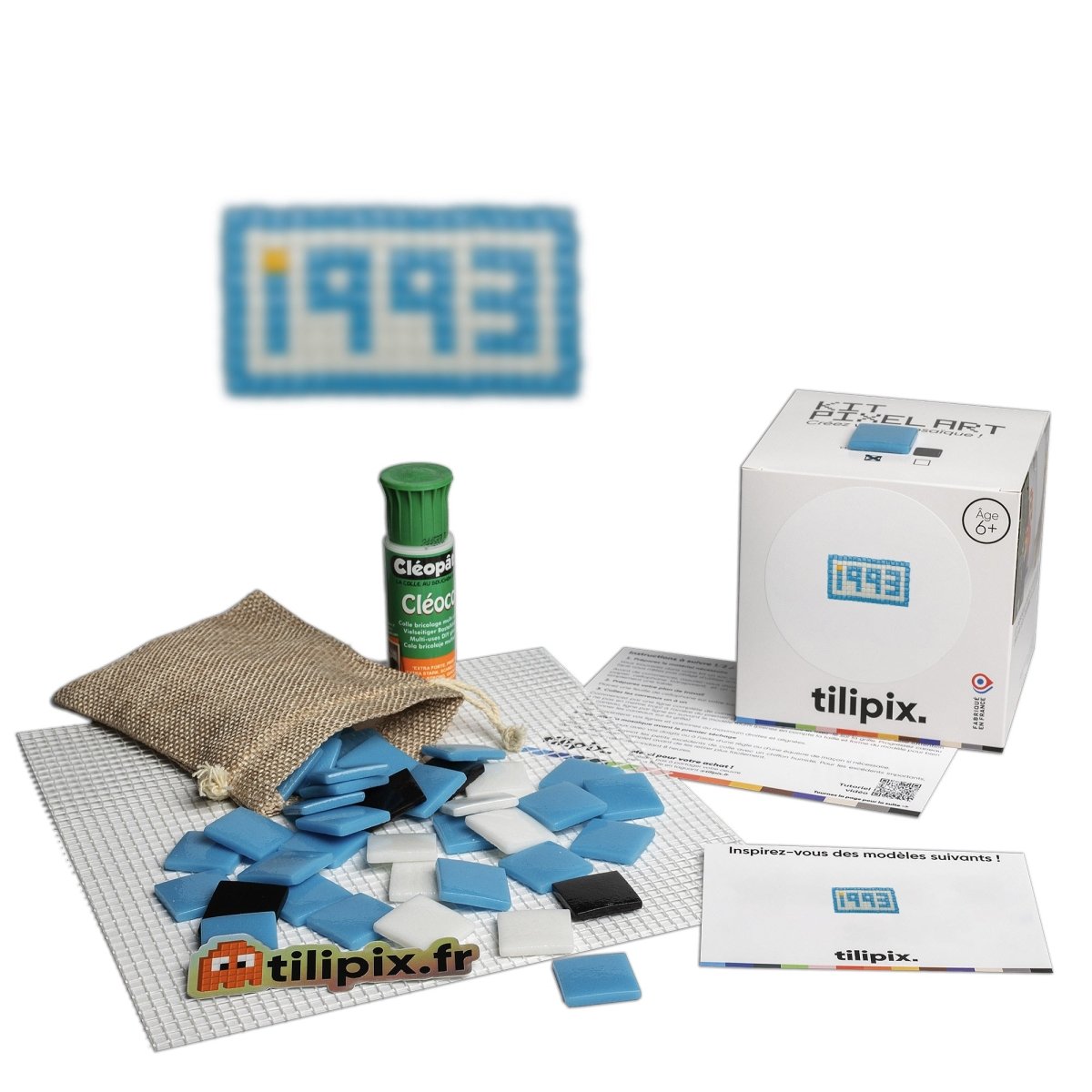 Kit mosaïque "À jamais les premiers" - Tilipix