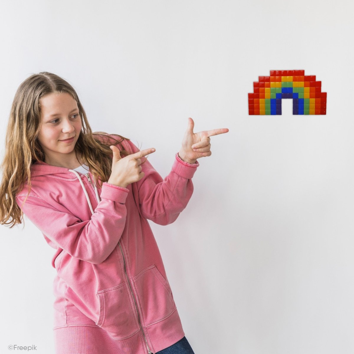 Kit mosaïque "Arc - en - ciel" - Tilipix