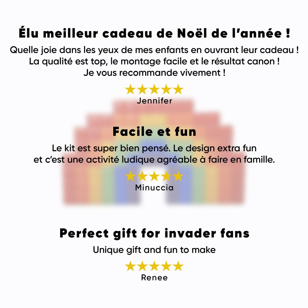 Kit mosaïque "Arc - en - ciel" - Tilipix