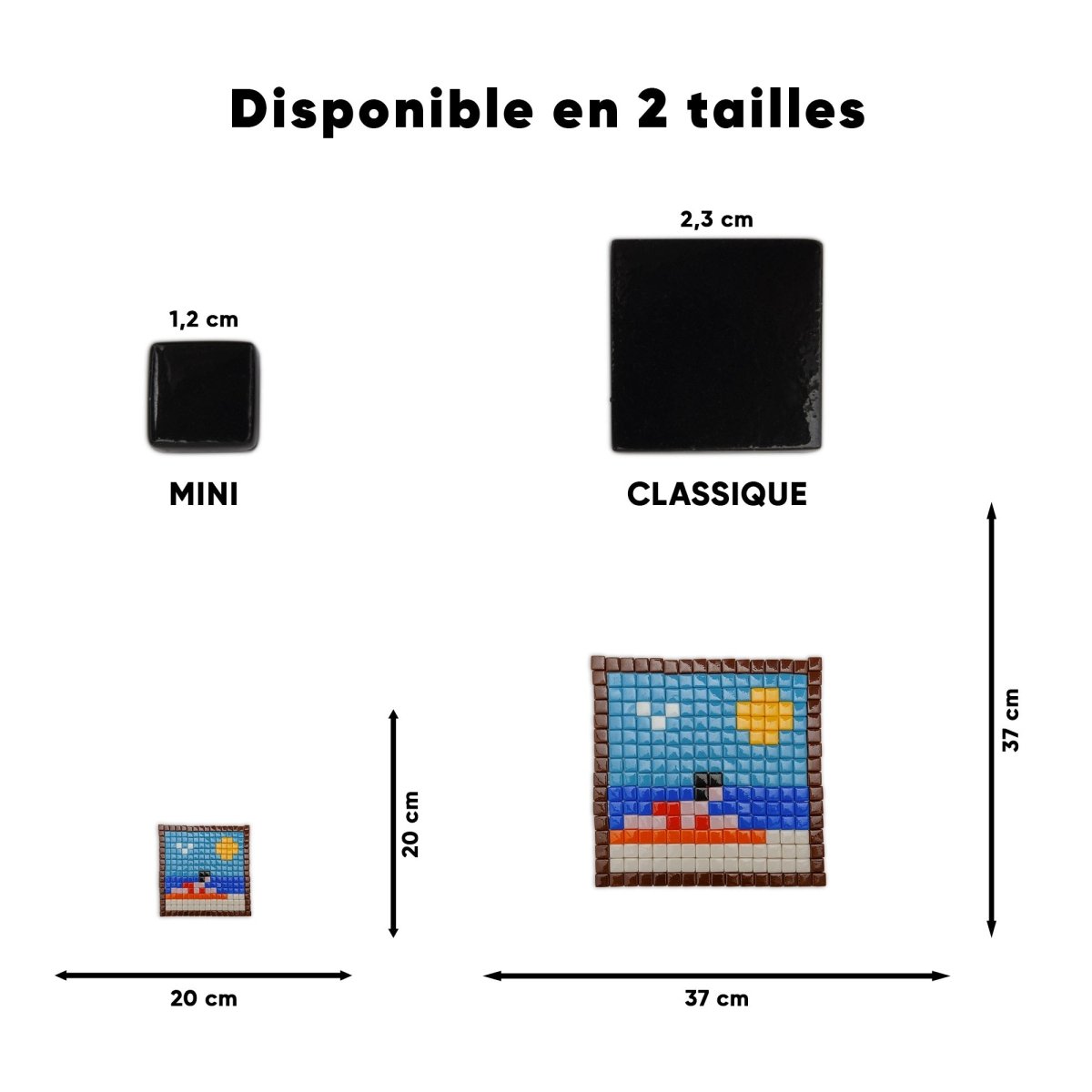 Kit mosaïque "Bronzette" - Tilipix