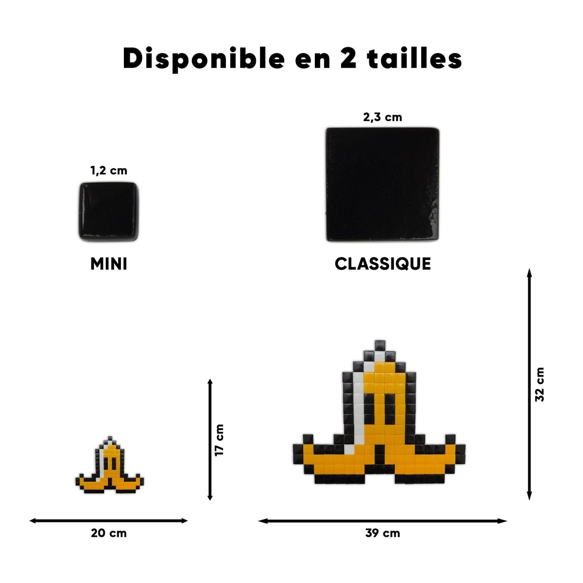 Kit mosaïque "Ça glisse !" - Tilipix