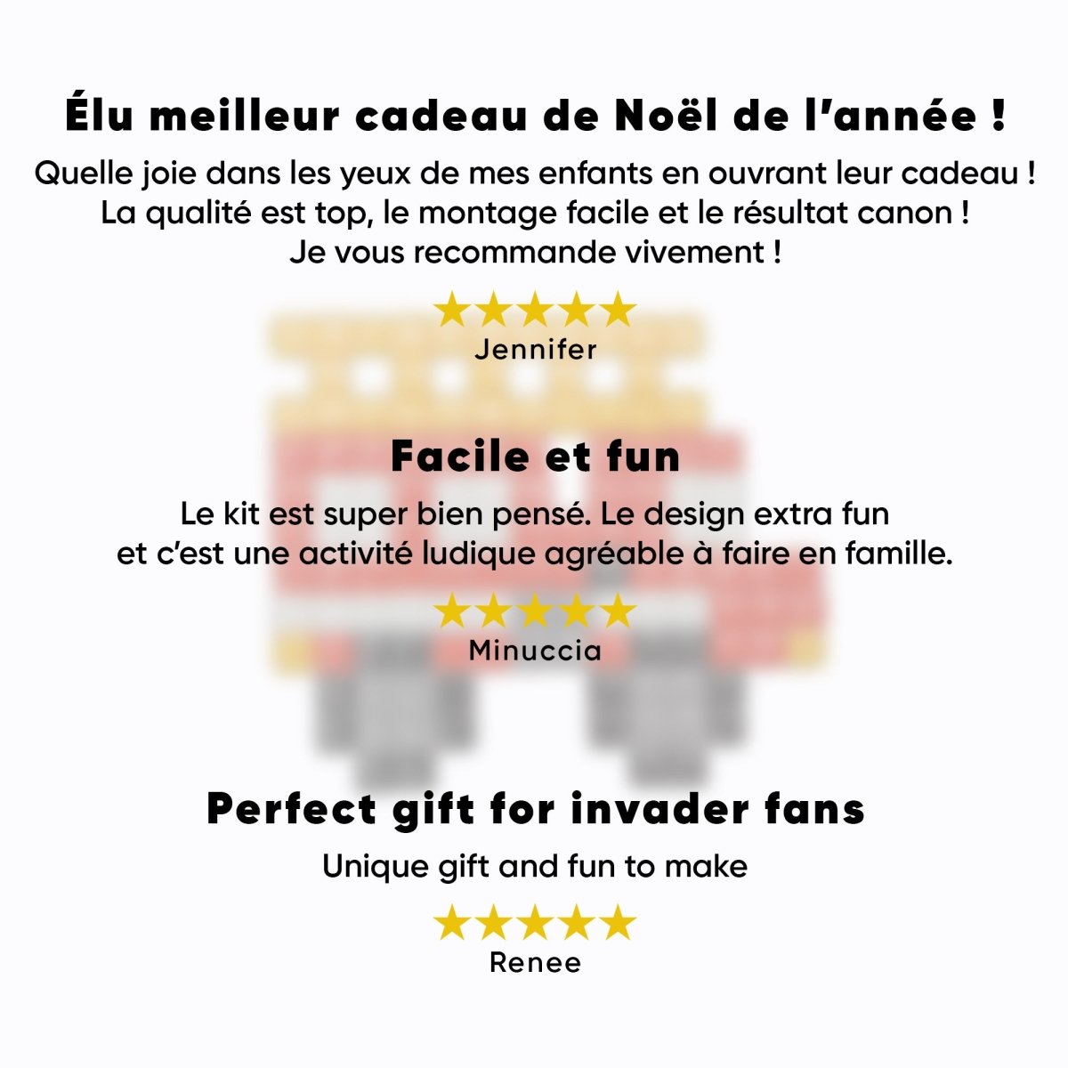 Kit mosaïque "Camille le camion de pompier" - Tilipix