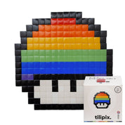 Kit mosaïque "Champignon arc - en - ciel" - Tilipix