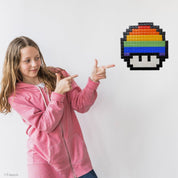Kit mosaïque "Champignon arc - en - ciel" - Tilipix
