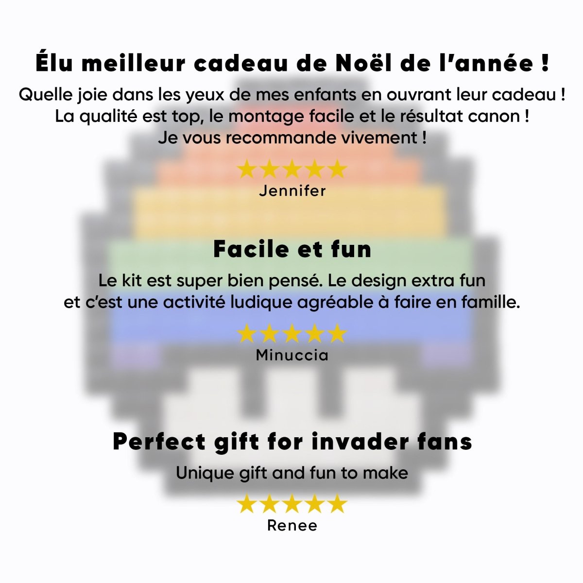 Kit mosaïque "Champignon arc - en - ciel" - Tilipix