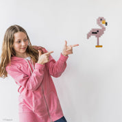 Kit mosaïque "Flore le flamant rose" - Tilipix