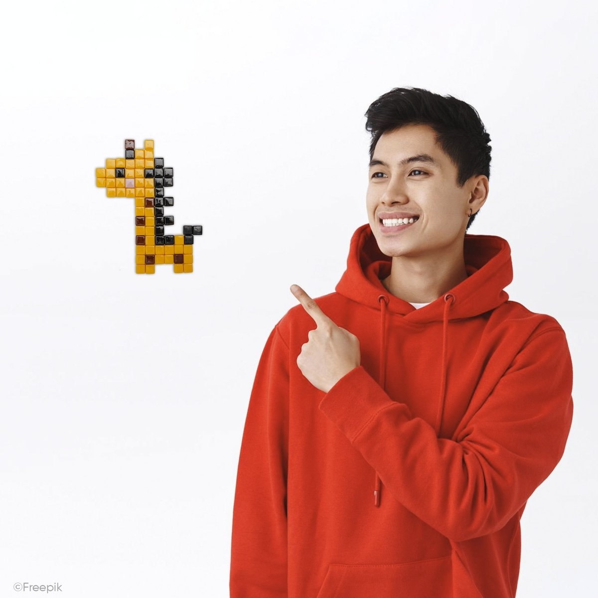 Kit mosaïque "Georges la girafe" - Tilipix