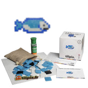 Kit mosaïque "La sardine qui a bouché le port" - Tilipix
