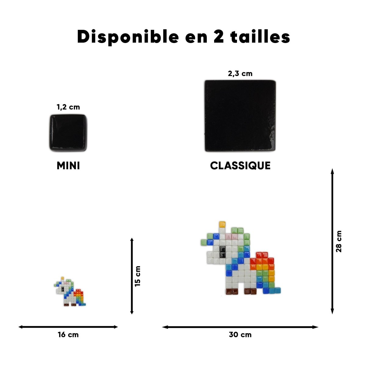 Kit mosaïque "Laura la licorne" - Tilipix
