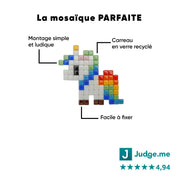 Kit mosaïque "Laura la licorne" - Tilipix