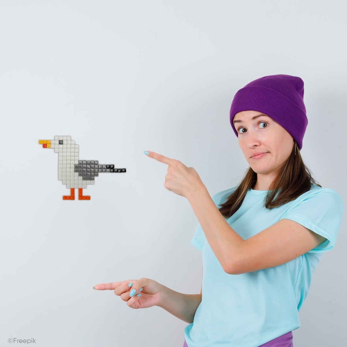 Kit mosaïque "Le gabian" - Tilipix
