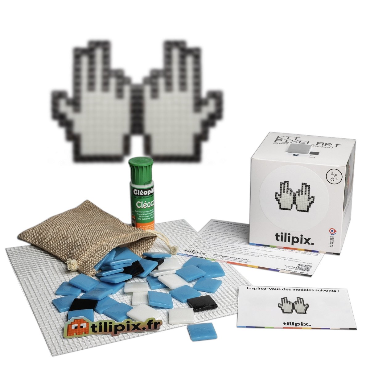 Kit mosaïque "Le J c'est le S" - Tilipix