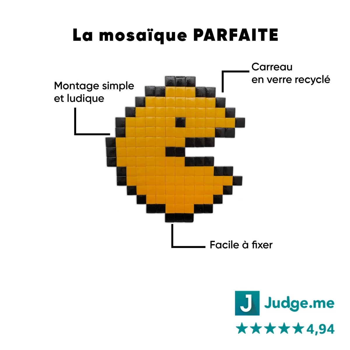 Kit mosaïque "Le vorace" - Tilipix