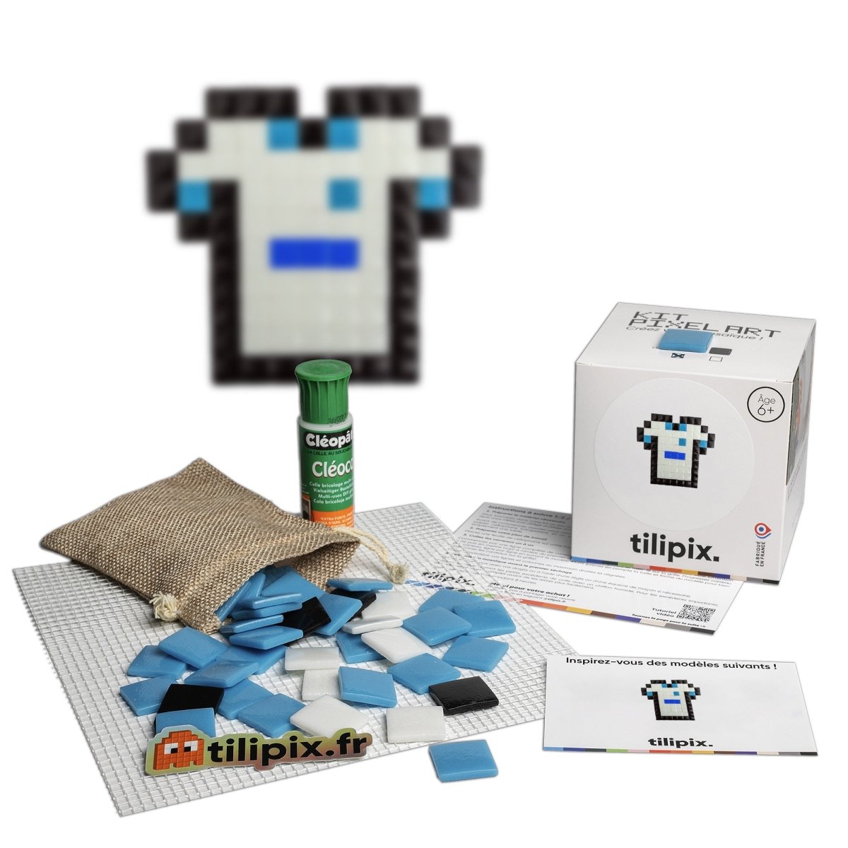Kit mosaïque "Les Phocéens au Vélodrome" - Tilipix
