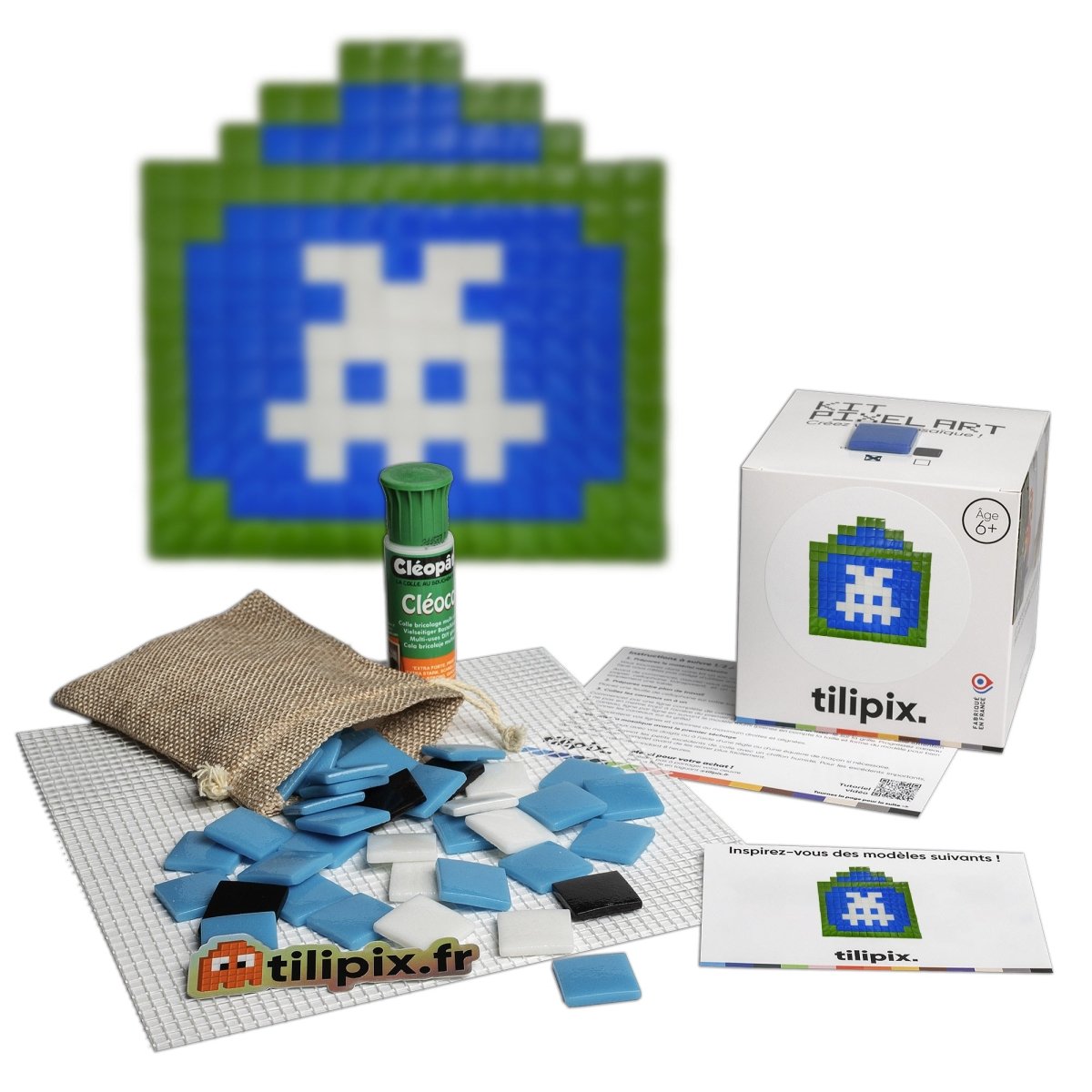Kit mosaïque "Monster in Paris" - Tilipix