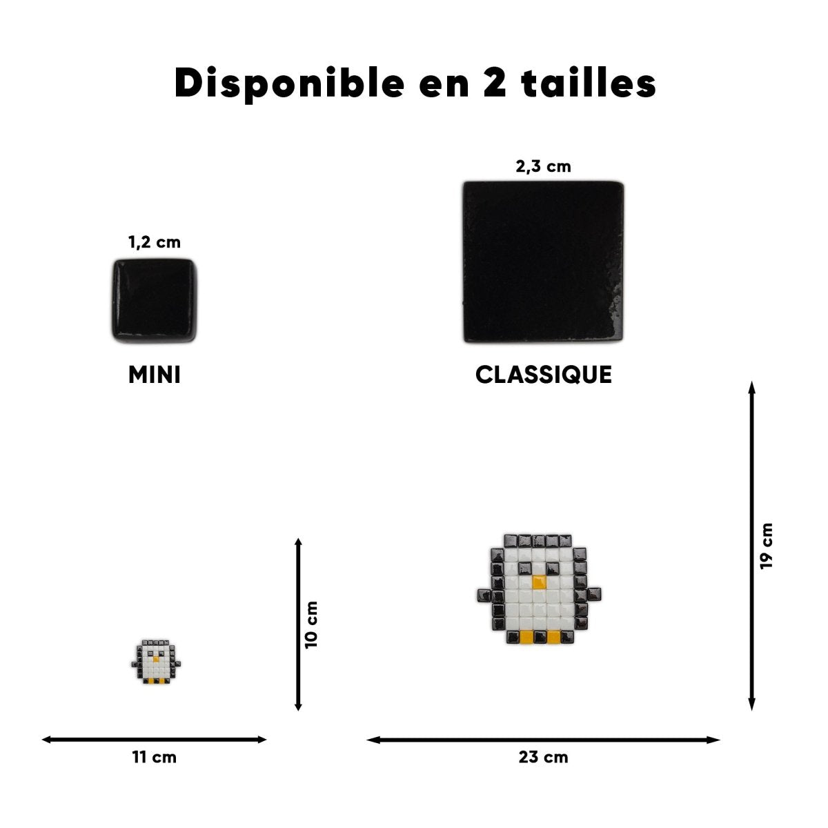 Kit mosaïque "Paul le pingouin" - Tilipix