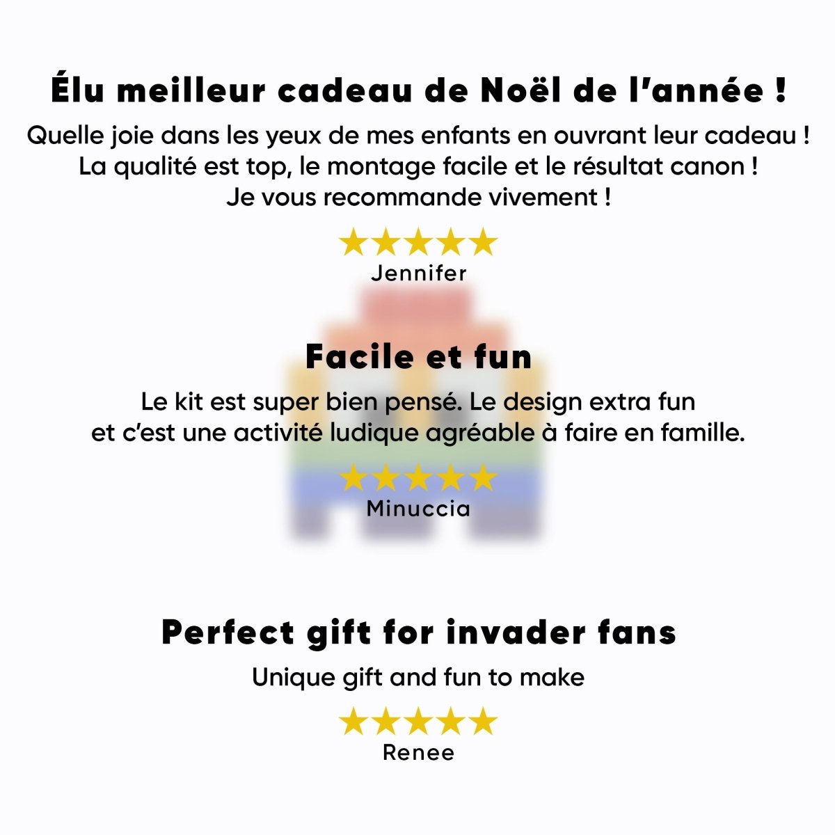 Kit mosaïque "Rainbow little ghost" - Tilipix