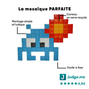 Kit mosaïque "Sunset monster" - Tilipix