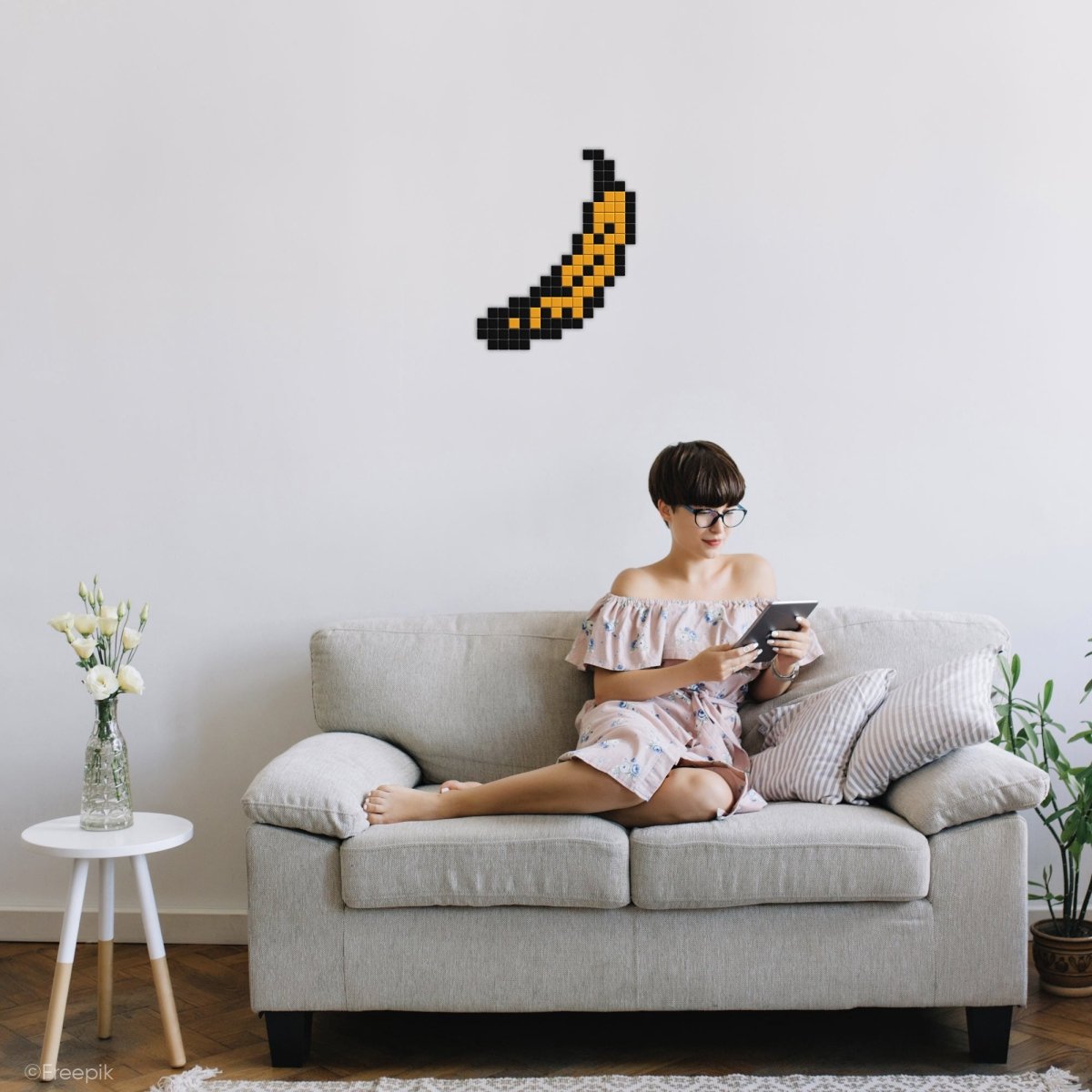 La célèbre banane - Tilipix