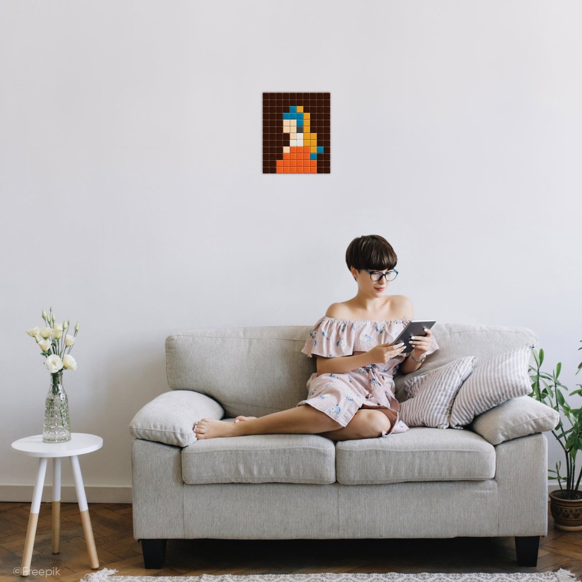 La Jeune Fille à la perle - Tilipix
