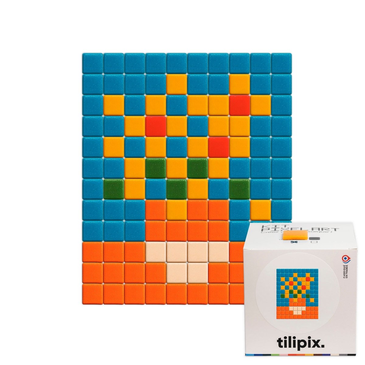 Mini mosaïque 5x5x3mm MXOR mix orange pour loisirs créatifs Mini mosaïque 5x5x3mm MXOR mix orange pour loisirs créatifs
