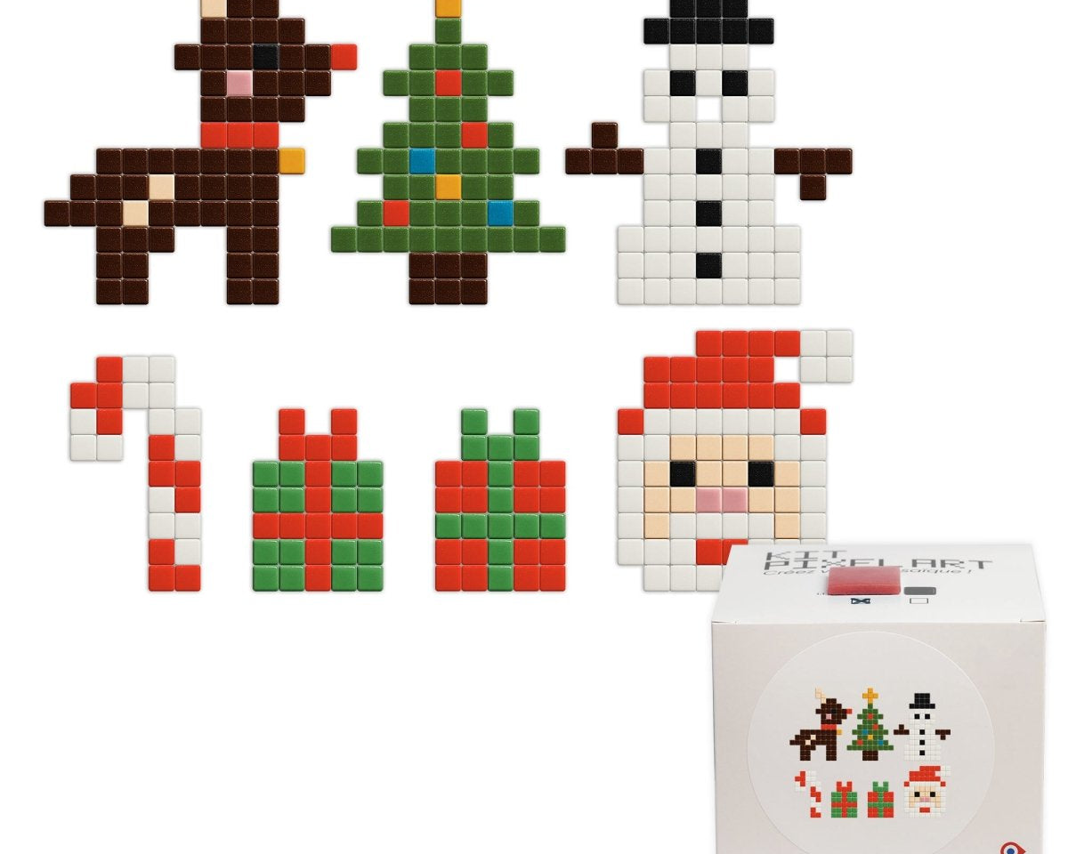 DIY déco de Noël : 7 idées simples et originales en mosaïque - Tilipix