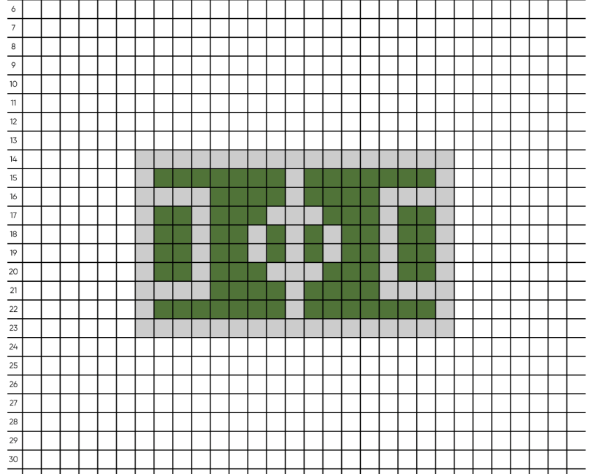 Pixel art Foot - Tilipix