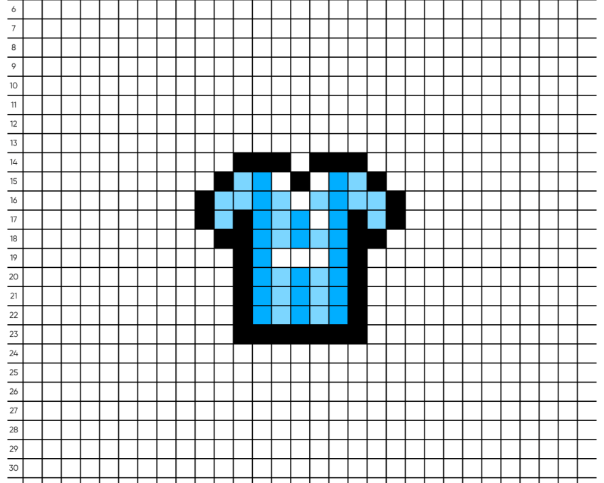 Pixel art Foot Manchester City - Tilipix