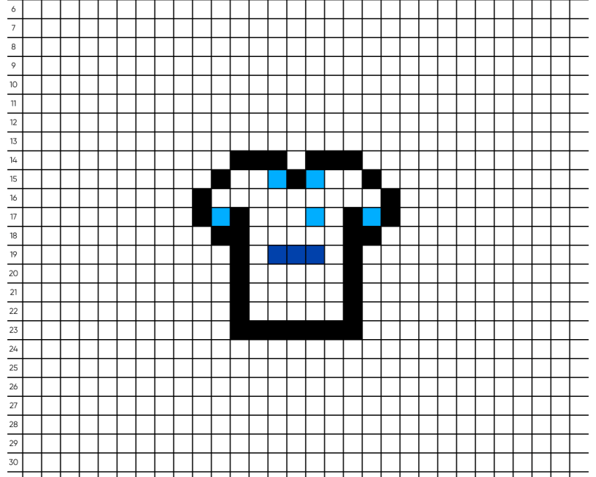 Pixel art Foot Marseille - Tilipix