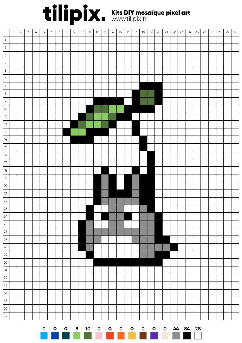 Pixel art Anime - Tilipix
