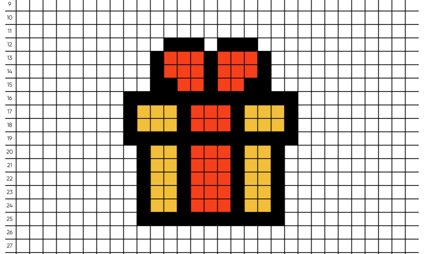 Pixel Art de Noël - Tilipix