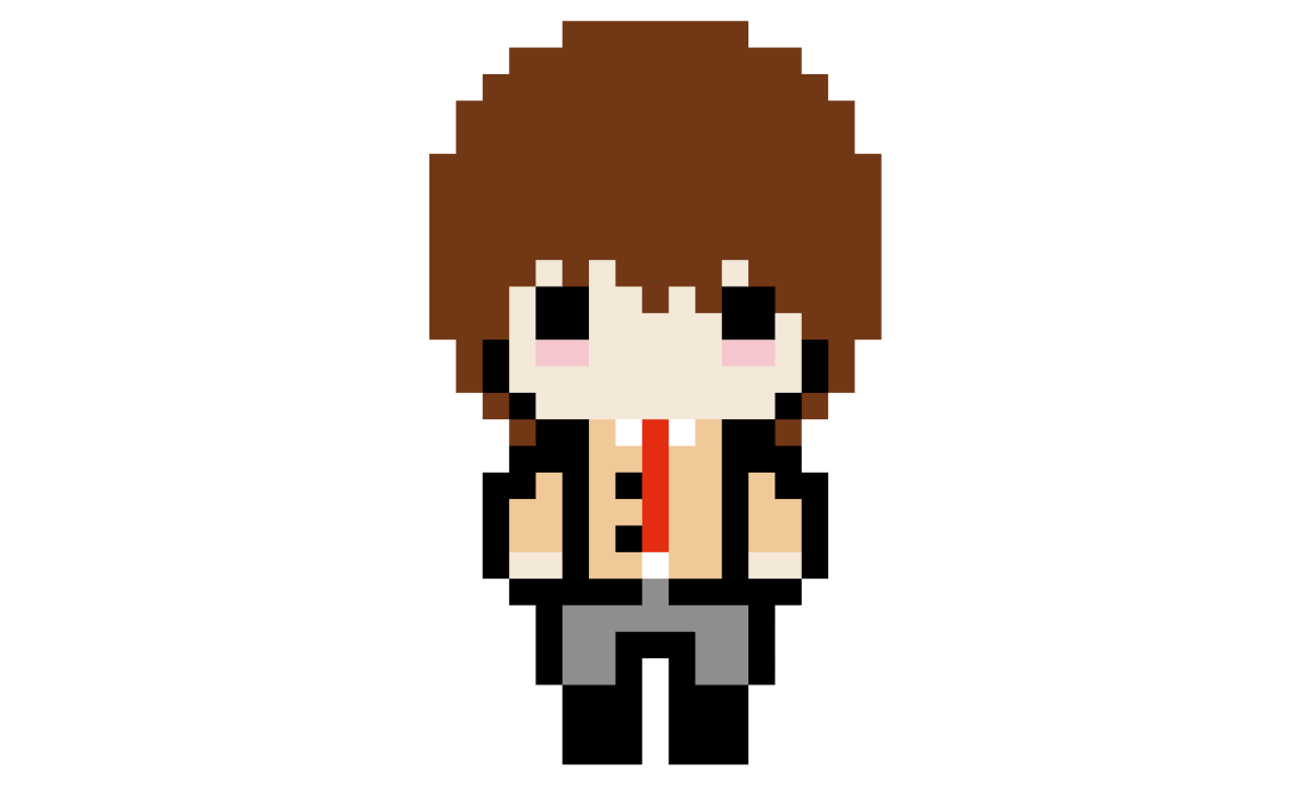 Pixel Art Death Note - Tilipix
