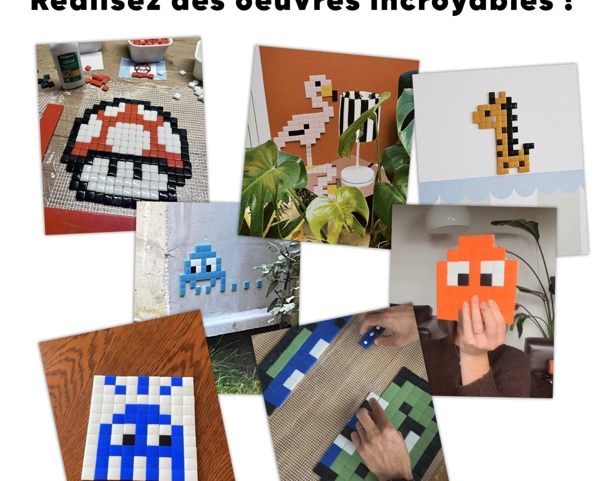 Pixel Art et gaming : le cadeau geek original à offrir pour Noël - Tilipix