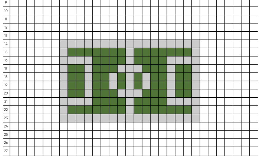 Pixel art Foot - Tilipix