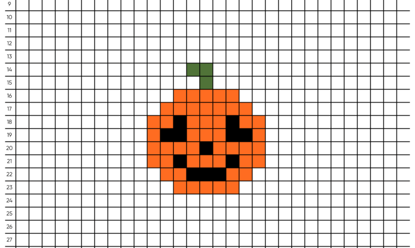 Pixel art Halloween - Tilipix